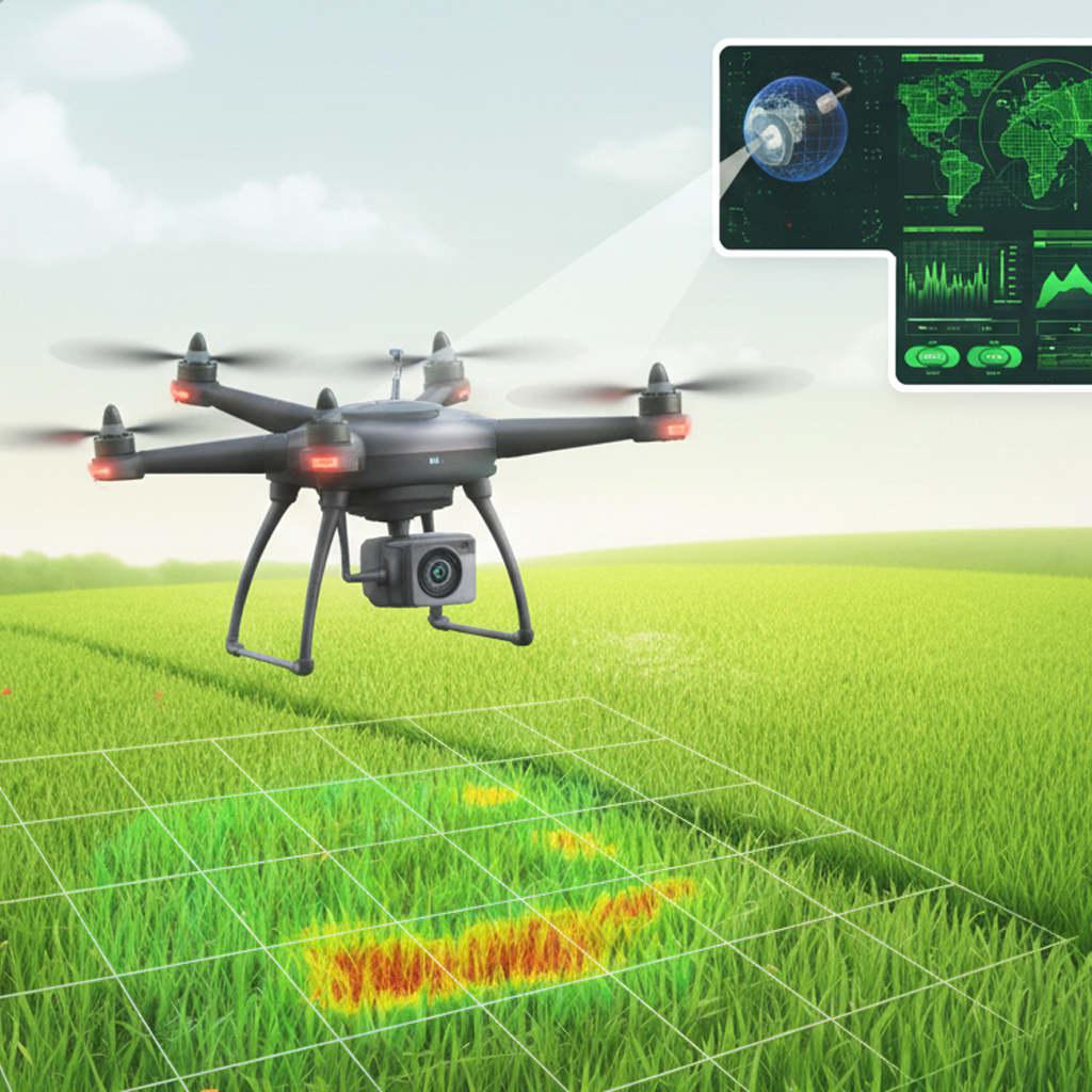 Analyse satellite et drone